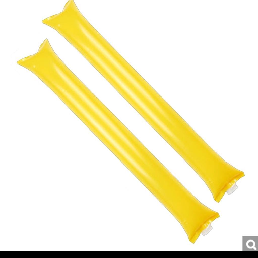 24 szt. Nadmuchiwane Klaskacze Cheersticki Nadmuchiwane Pałki Pałeczki Balonowe Klaskacze Pałeczki do Kibicowania Instrumenty Hałasu Balony Koncertowe Imprezowe