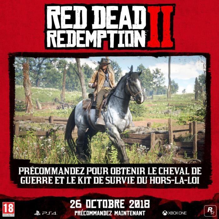 Red Dead Redemption 2 Spiel PS4