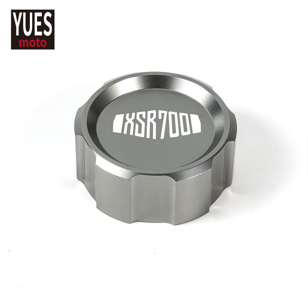 Motorcycle Accessories Front & Rear Brake Fluid Cylinder Reservoir Cover Cap Free Shipping For YAMAHA XSR700 XSR xsr