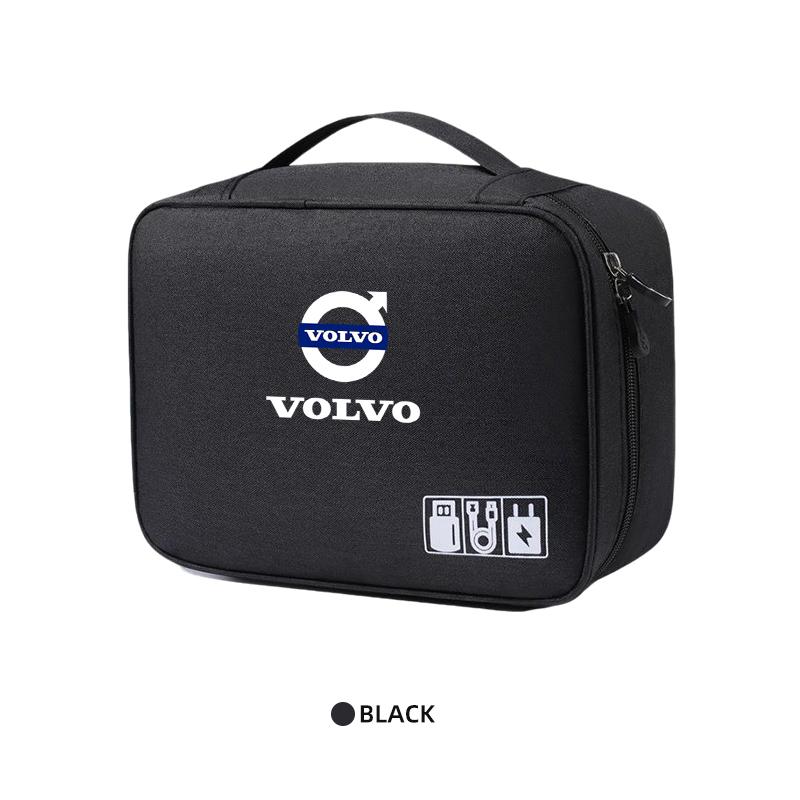 Borsa Organizer Elettronico Digitale Impermeabile di Grande Capacità Multifunzionale Per Volvo V40 V60 V90 XC40 XC60 XC90 S60 S90