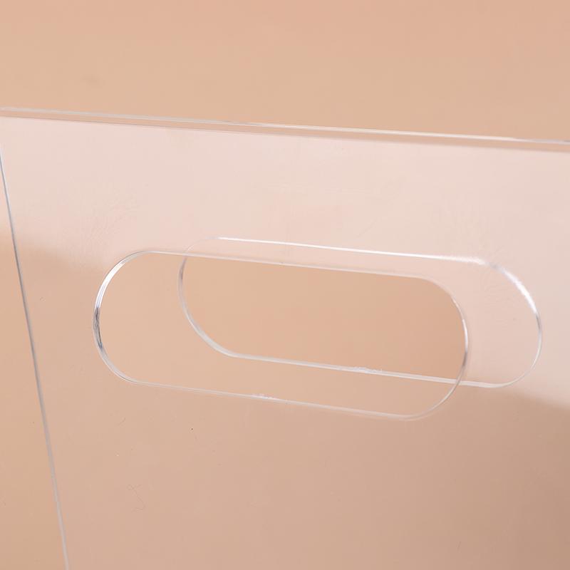 Akrylová květinová taška, akrylová průhledná květinová krabice, opakovaně použitelné nákupní tašky, kreativní květinářské potřeby, balení na Valentýna