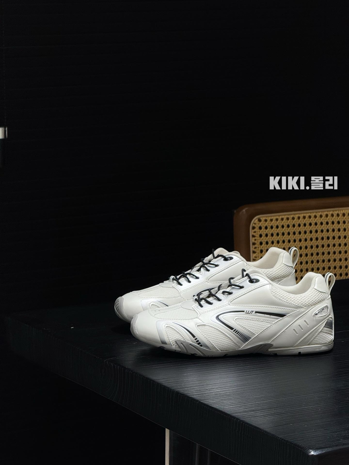 

Niche inner height increase retro moral training new mesh breathable shoes children ins trendy brand versatile summer versatile leisure 40 белый