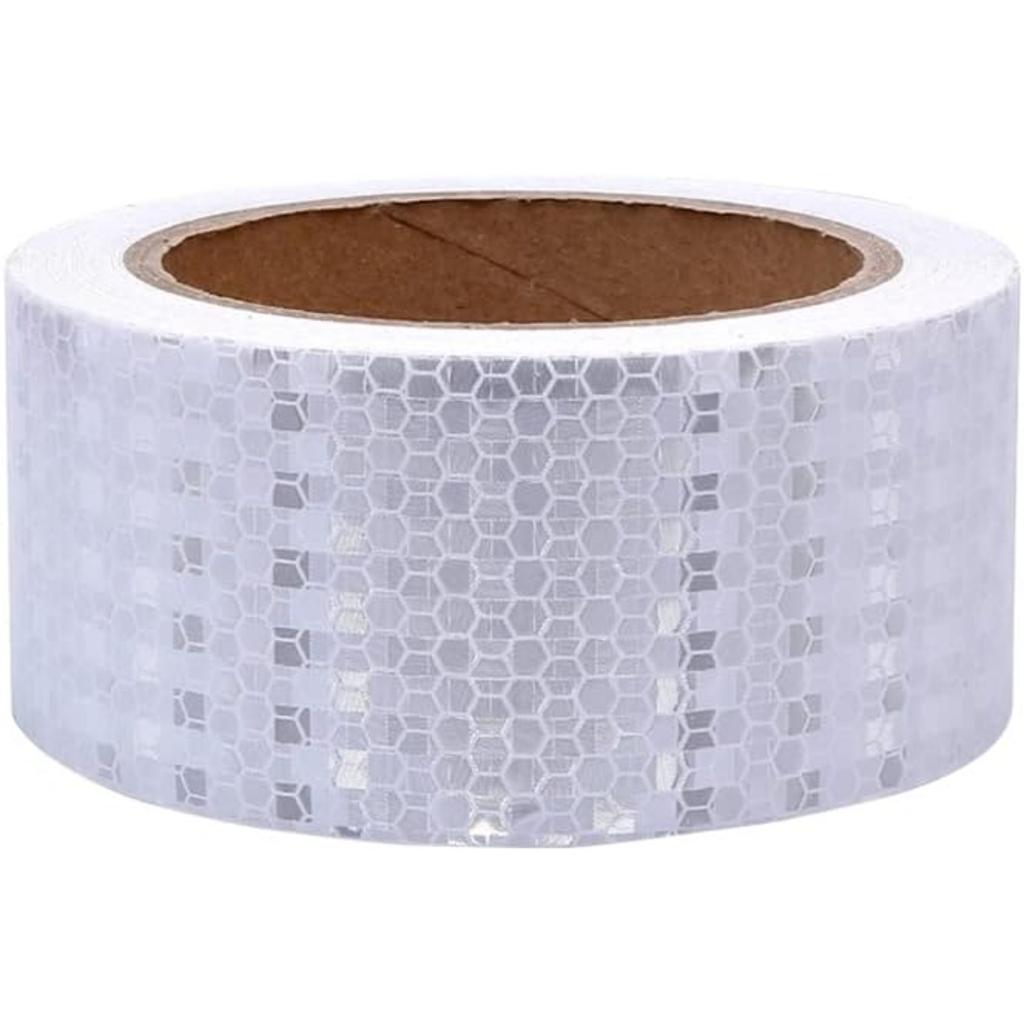 Reflective Tape, 9M x 5CM Warning Sticker High Intensity Reflector Tape Waterproof Safety Tape, 1 Pack Self-Adhesive Security Marking Tape