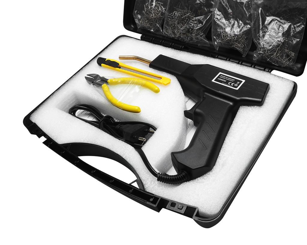 Zgrzewarka Pistolet Do Tworzyw Sztucznych (Plastiku) + 800Szt Zszywek