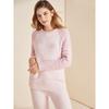 Soft Glutinous beyond Imagination Heattech Men's and Women's Couple Pajamas Women's Autumn and Winter Long Sleeves Homewear Suit Two-piece Set Men's