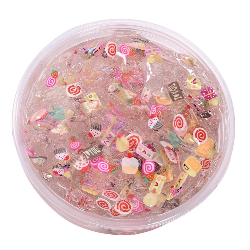 1x Crystal Fruit Plasticine Clay Jelly Slime Mud Child Gift Toys Random Pattern