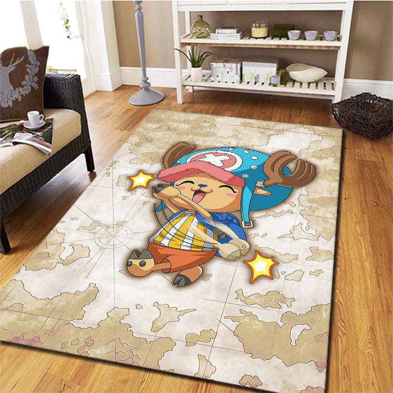 One Piece Tony Tony Chopper Carpet Rug For Living Room Bedroom Home Sofa Decoration,kids Play Nonslip Floor Mat