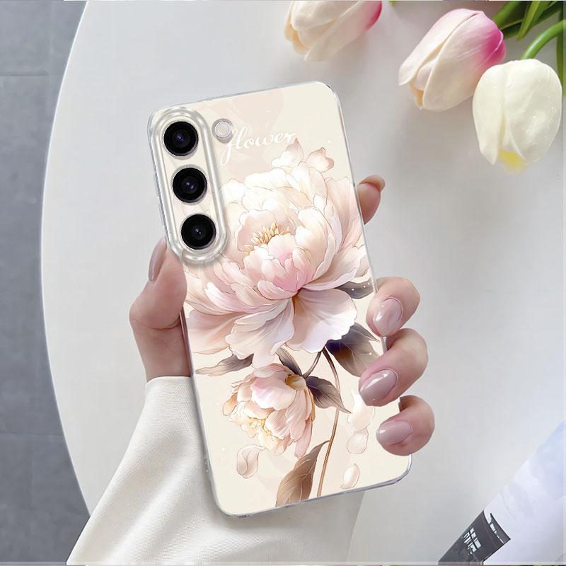 For Samsung S23 Plus S23 Ultra Case Luxury Phone Case For Samsung GalaxyS23 S23 FE Marble Clear Soft Silicone Protective Cover