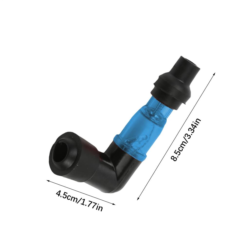 Motorcycle Flash Spark Plug Cap Right Angle Flashing Spark Plug Cap High Performance 90