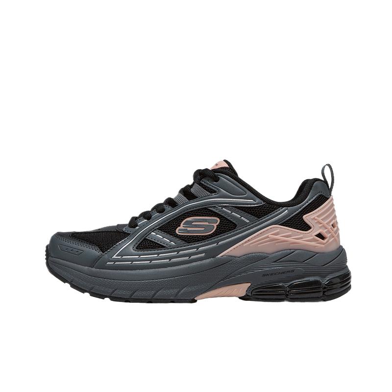 Skechers Sport Comfortable Lace-Up Low-Top Running Shoes Women sneakers 898118-BKCC 36