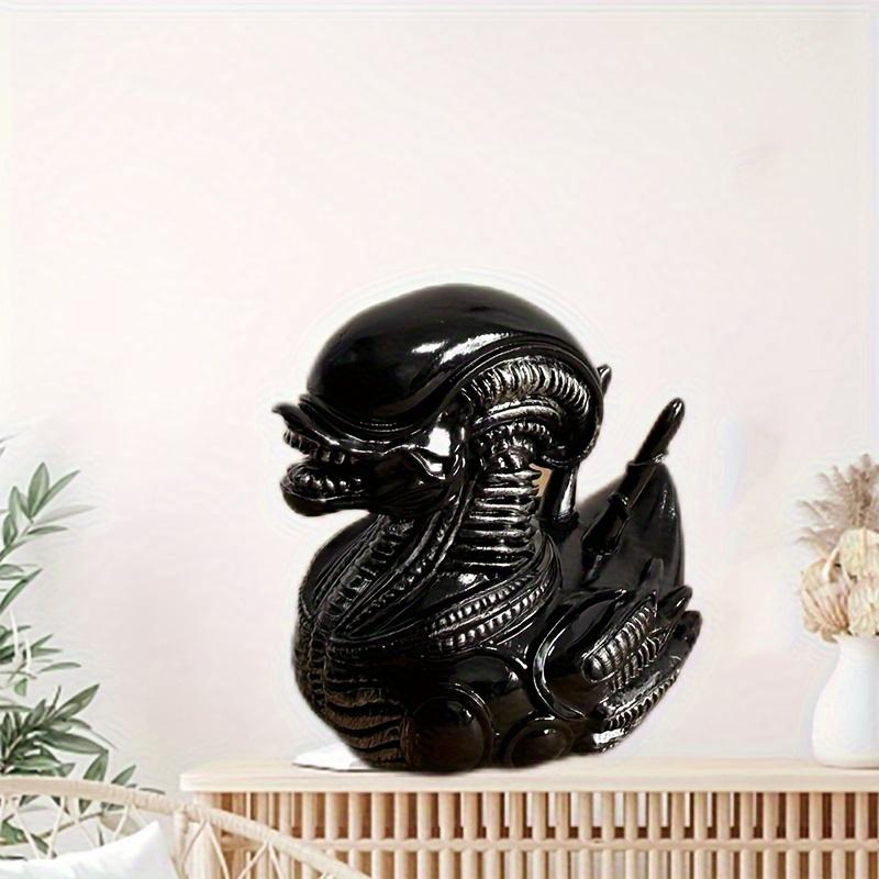 Fantastical and Creative Alien Series Duck Evil Funny Duck Party Desktop Resin Ornament Crafts