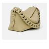 Small Woven Pillow Bag Genuine Leather Versatile Handbag Commuting Shoulder Large Capacity Simple Crossbody