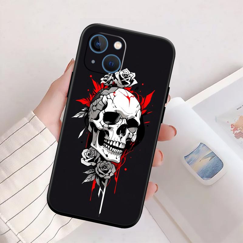 

Skeleton Skull New High-End Shell Phone Case for OPPO A3 Pro A72 A74 A76 A77 A77S A78 A79 A94 A95 A18 A40M A58 OPPO A95 5G