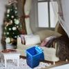 Tiny Plastic Wastebaskets for Model Home Decors 5pcs Mini Garbage Containers With Openable Cover