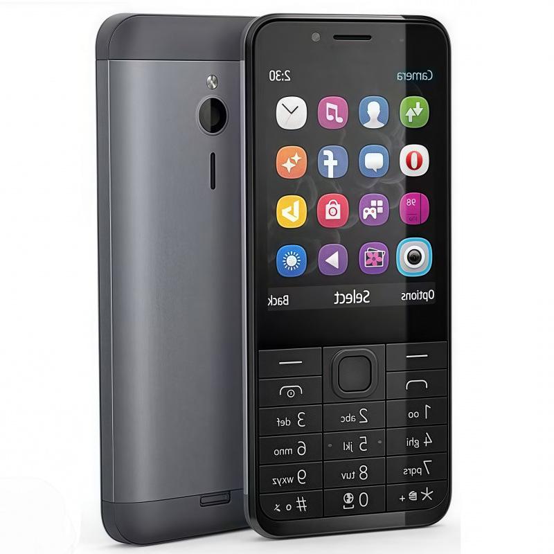 

Мобільний 230 г/м² для транскордонного використання: 2,8-дюймовий екран, великий шрифт, гучний звук, ідеально для учнів та людей похилого віку білий