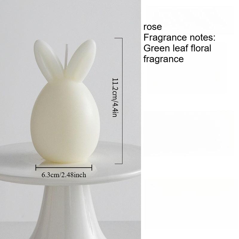 Easter Eggs Aromatherapy Candles Creative Holiday Decorations Gifts Rabbit Shaped Candles Home Decorations Candle Supplies