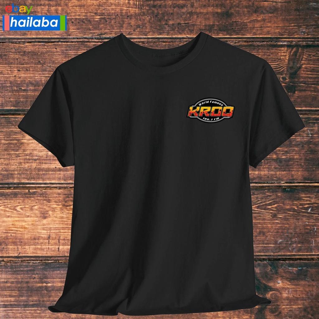 KROQ-FM Logo T shirt Logo Black/White/Navy/Sport Grey more S to 5XL Made In USA