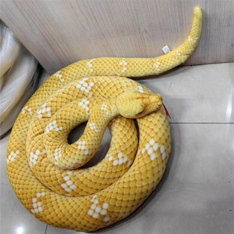 Oversized Snake Prank Toy Stuffed Animals Toy for Adult Halloween Stuffed Snake Figure Toy Prank for Kids