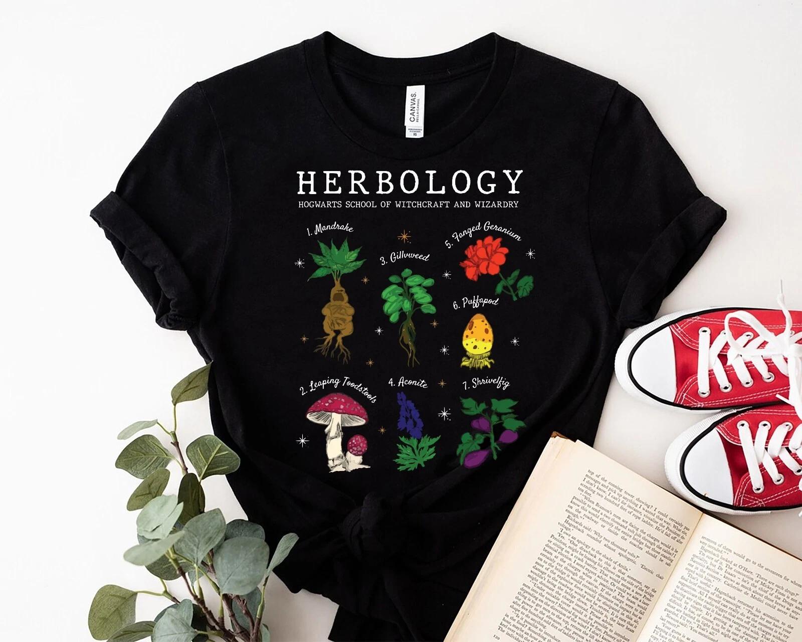 Herbology Plants Shirt, Botanical Shirts,Plant Wizard Pottery Shirt, Herbology 3 3XL