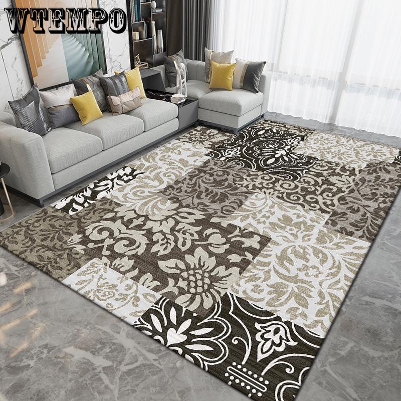 European Carpet for Living Room Bedroom Decor Large Size Carpet Coffee Table Non-slip Mat