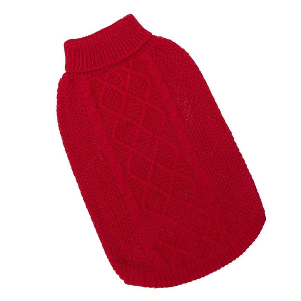 Haine Tricotate pentru Câini Pulover Cald cu Gât Rulat pentru Câini Mici până la Mari Pulover Pet pentru Căldură Iarna Design cu 2 Picioare