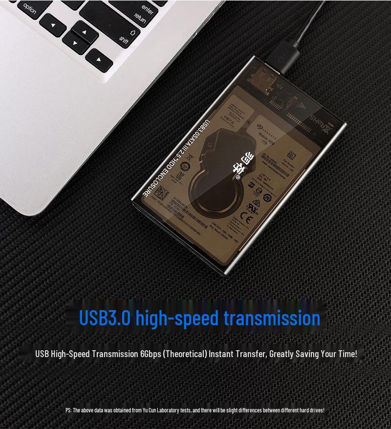 USB 3.0 2.5" SATA External SSD/HDD Enclosure