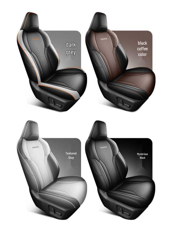 Toyota Corolla All-Season Seat Covers, Compatible with 26 Models, Universal Fit for Car Seats.
