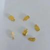 Alloy Fu Character Beaded Pendant - Handmade DIY Jewelry Accessory P174