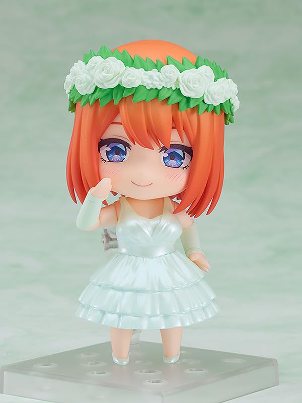Nendoroid The Quintessential Quintuplets Yotsuba Nakano Wedding Dress Plastic Painted Movable Figure Ver. Non-scale