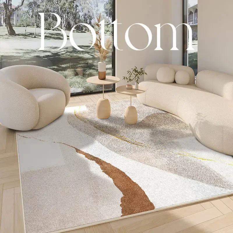 Thickened Cashmere Imitation Living Room Rug Children's Bedroom Plush Carpet Large Size Floor Mats Hall Rugs Keep Warm Carpets
