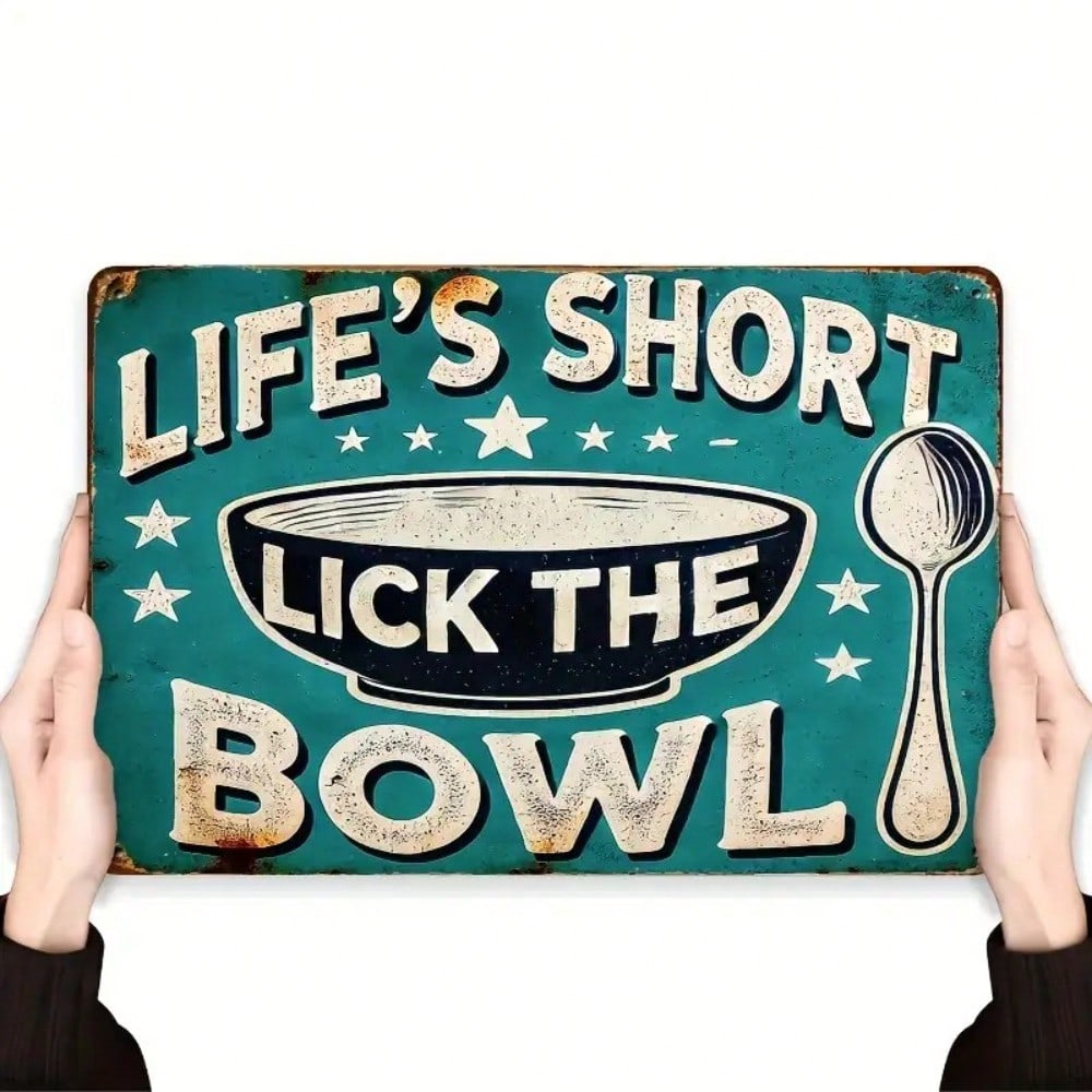 Retro Metal Paintings, Furniture, Living Room Decoration 20x30cm