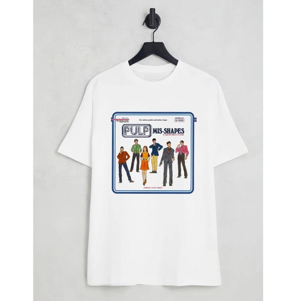 Pulp misshape album band graphic tshirt vintage britpop music fan gift unisex S