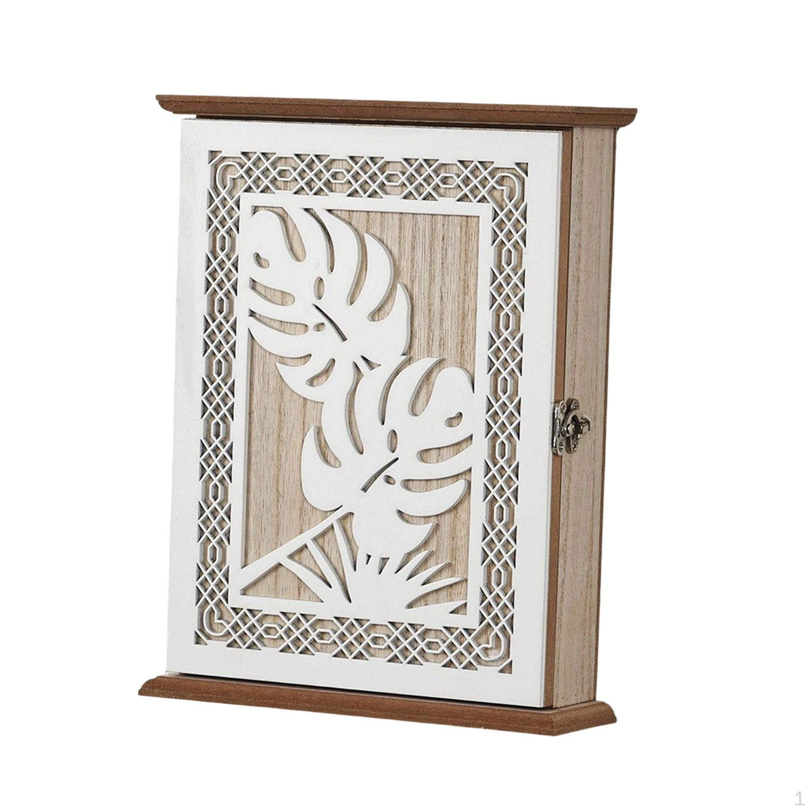 Holder Shelf, Easy to Install, Dustproof, Ideal for Bedroom, Hallway, Living Room Or Office. Leaf Pattern