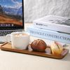 Small Wood Tray Wooden Trays for Decor Small Wooden Platters Long Wood Tray Serving Trays Solid Acacia Mini Charcuterie Boards, Cheese Board for