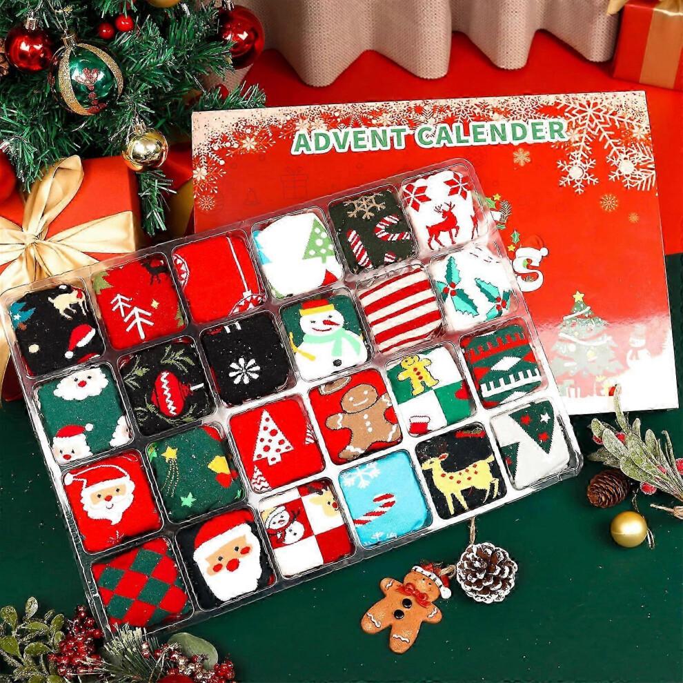 Adventskalender 2024 Socken-Adventskalender Jungen-Adventskalender