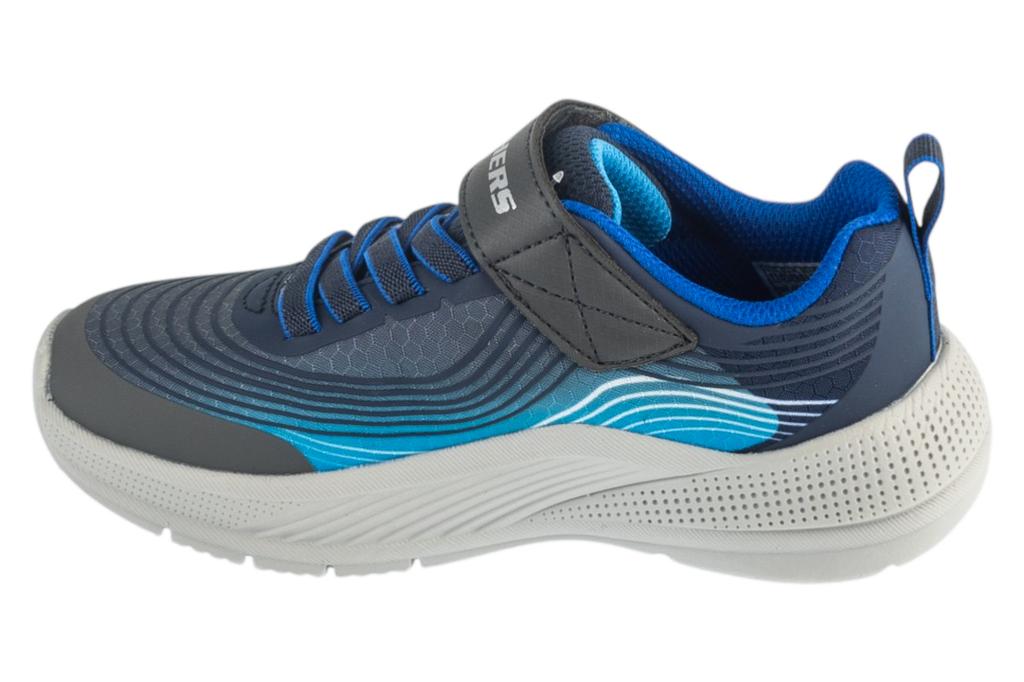 Skechers Microspec Advance, for Boy Navy Sneakers