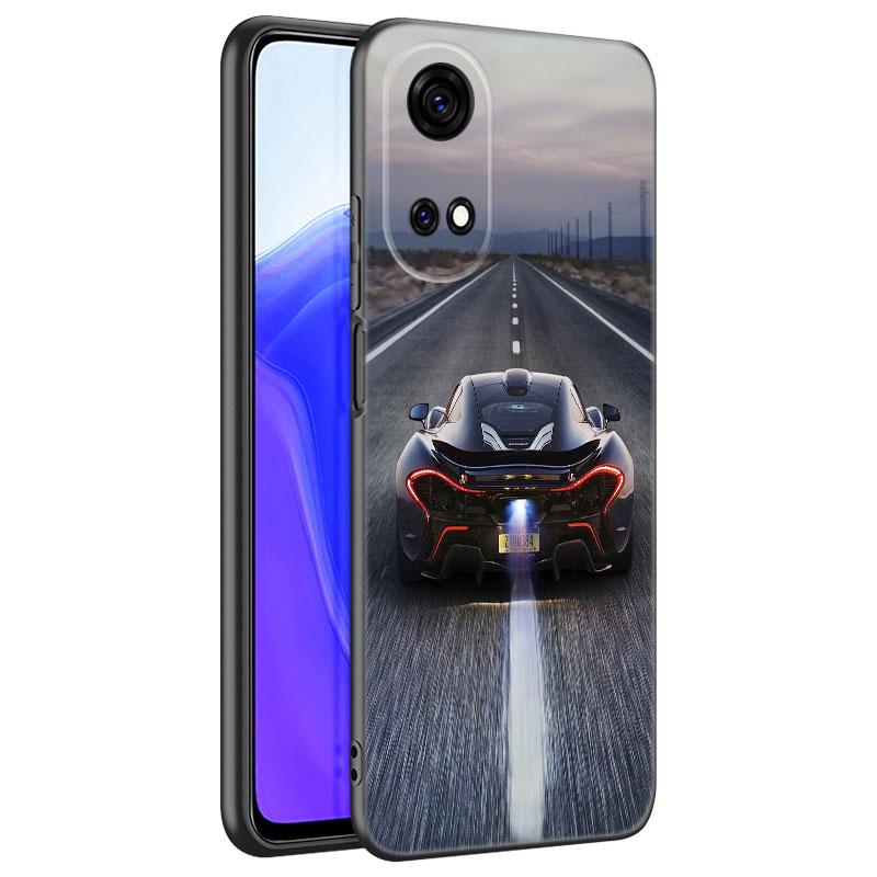 Sports Cool Car Black Phone Case For Huawei Honor 70 90 Lite X40 GT X50 I X5 Plus X6A X6S X7A X8A X8B X6 X7 X8 X9 4G X9A X9B 5G