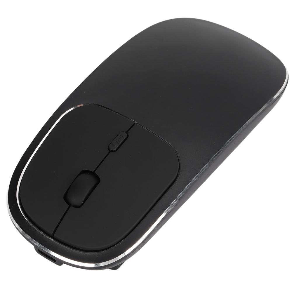 Wireless Mouse 2.4GHz Durable Portable Rechargeable Adjustable DPI Office Mouse with Type C Adapter for Home Travel