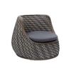 Outdoor Rattan Round Daybed Lounge Chair