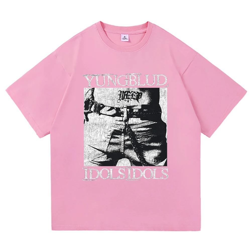 Yungblud Idols World Tour 2026 T Shirt New Fashion MenWomen Hip Hop Aesthetic Wings Tshirt High Quality Cool Cotton Tees Shirts