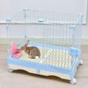 Hays Food Bins Feeder for Hays and Food Feeder Bowls Manger Rack for Rabbits Guinea Pigs Chinchilla Small Animal