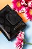 Women's Leather Wallet 42329-MKR-4423 Black