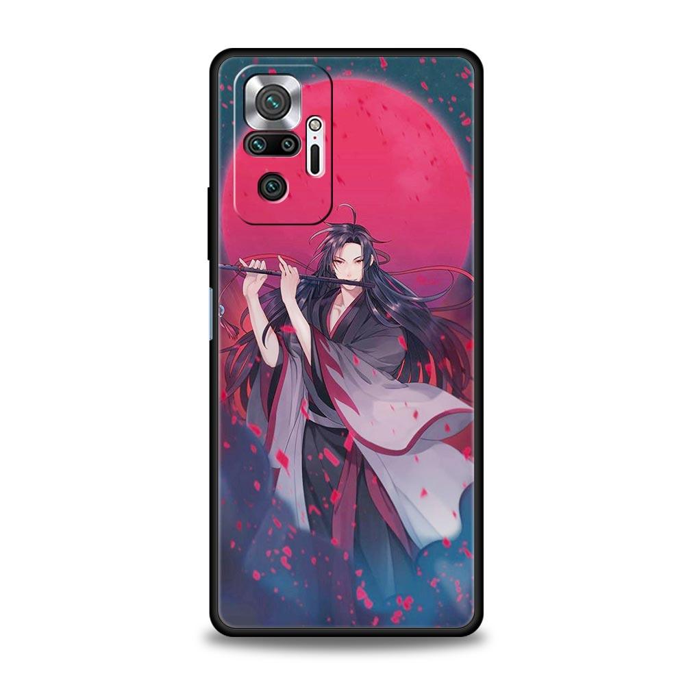 Mo Dao Zu Shi Phone Case For Xiaomi Redmi Note 12 11 10 9 Pro 5G 9s 7 8 8T 10C 9A 9C 9T K40 Gaming Silicone Cover Coque Funda
