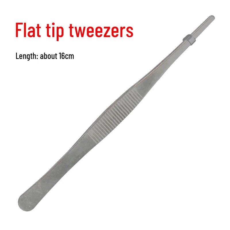 

Laboratory Flat-Head Tweezers