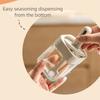 3Pcs Sealed Glass Seasoning Bottle Leakproof Salt Container Salt Storage Box  Kitchen