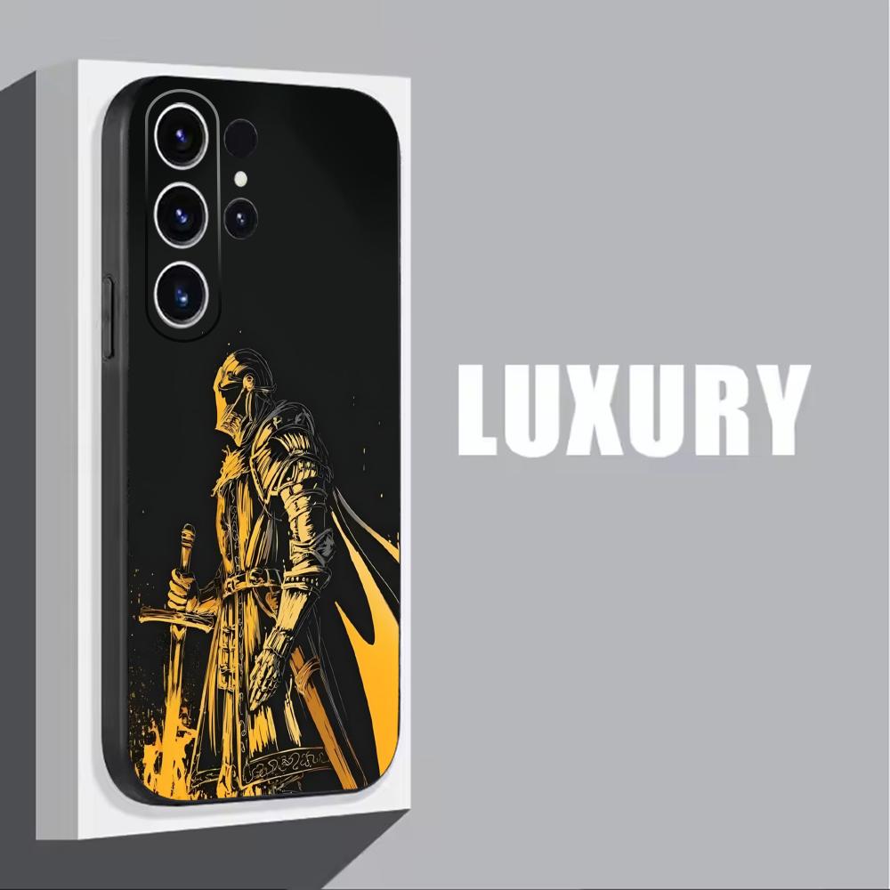 Classic Game DARK SOULS  Phone Case For Samsung Galaxy S26 S25 S24 S23 S22 S21 Plus Ultra Note20 Soft Black