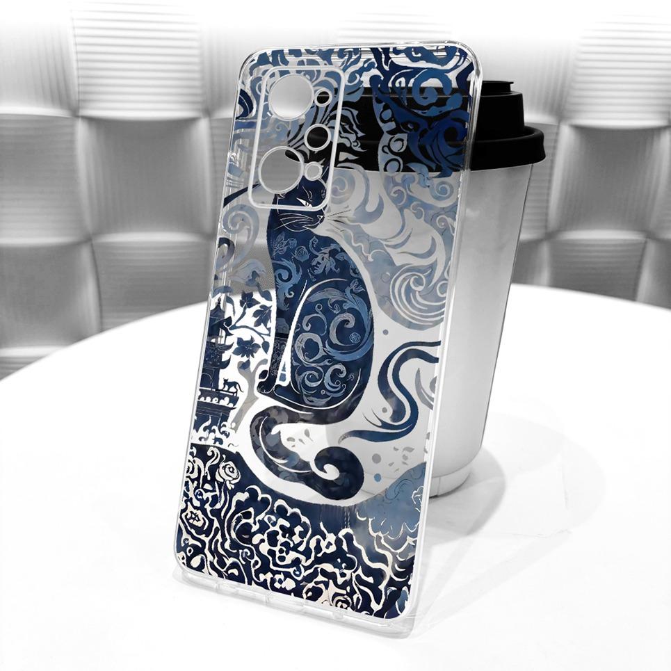 For Realme GT Neo 2 Neo 3T GT2 Phone Case Chinese Dragon Cute Cat Cartoon Pattern Casing Soft Clear Silicone Back Cover