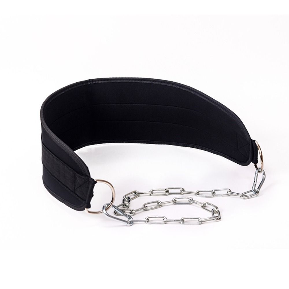 Double Layers Weighted Pull-up Belt Adjustable Weighted Muscle-up Belt  Barbell Plates