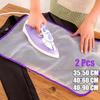 2 almohadillas para planchar, resistentes a altas temperaturas, con aislamiento térmico, para planchar, protección de ropa, color aleatorio, para el hogar