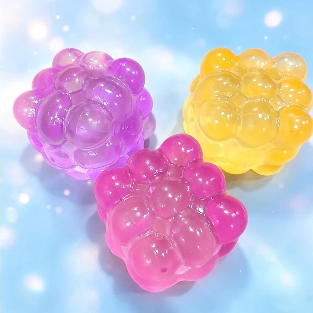 Gele Würfel Squishy Spielzeug Langsam Rückprallender Würfel Knetspielzeug Würfel Fidget Spielzeug für Erwachsene Kinder